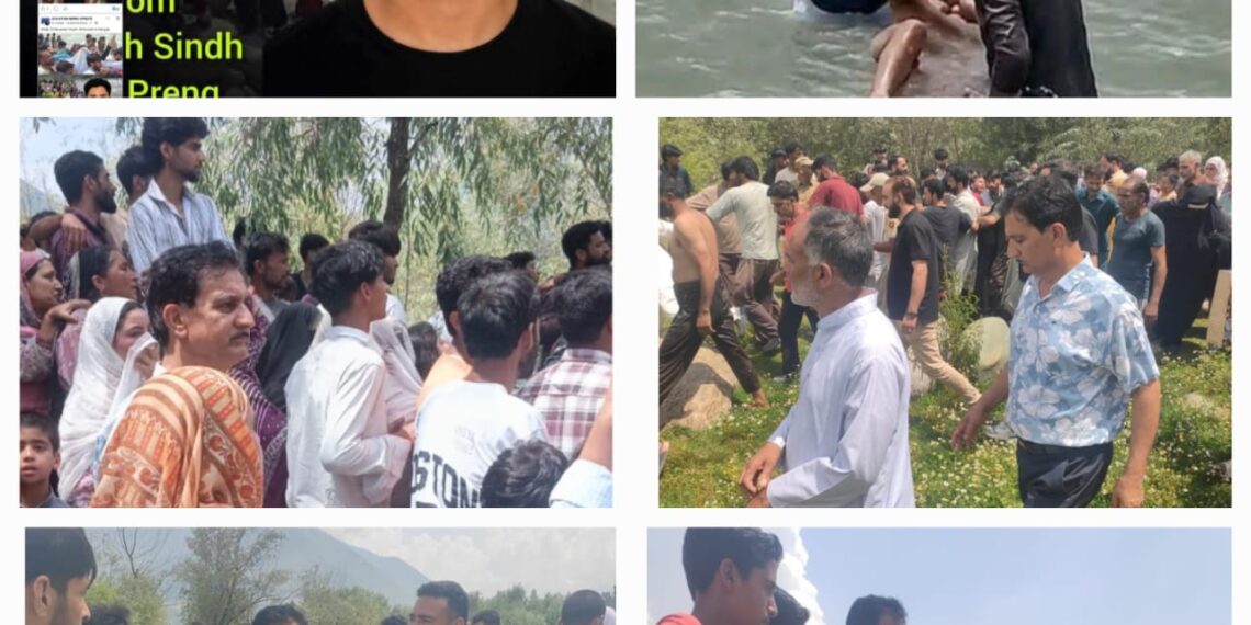 18-Year-Old’s Body Recovered from Nallah Sindh; Mohammad Amin Shah Visits Spot