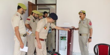 Monday inspection conducted at 23 JKAP IR Lethpora