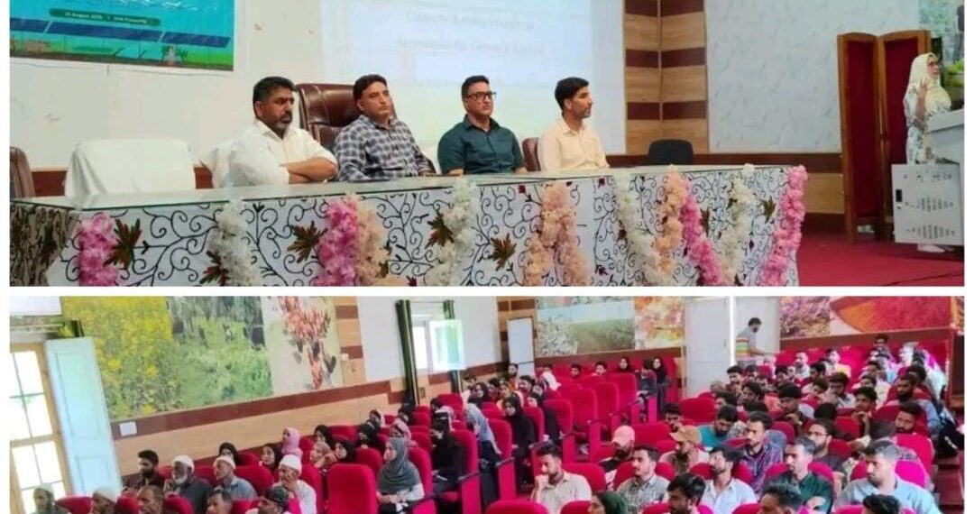 Capacity-Building Workshop on Agrivoltaics held at KVK Pulwama