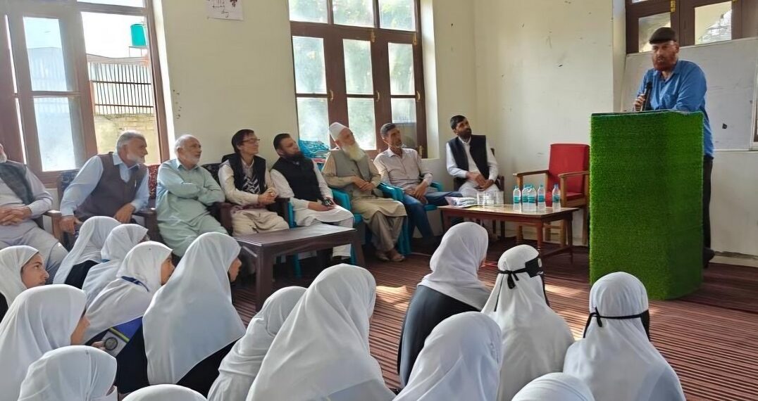 ADC Sopore addresses Interaction Programme at GGHS Bomai, Calls for Holistic Development of Students