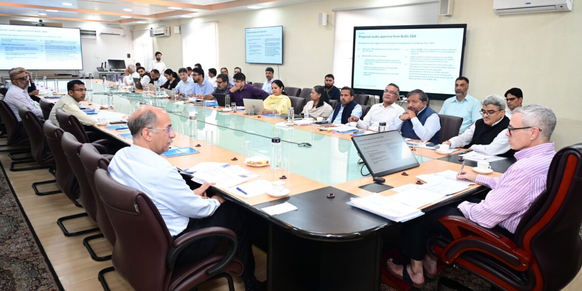 CM Omar Abdullah chairs meeting to discuss proposed modifications in Master Plans of Jammu, Srinagar