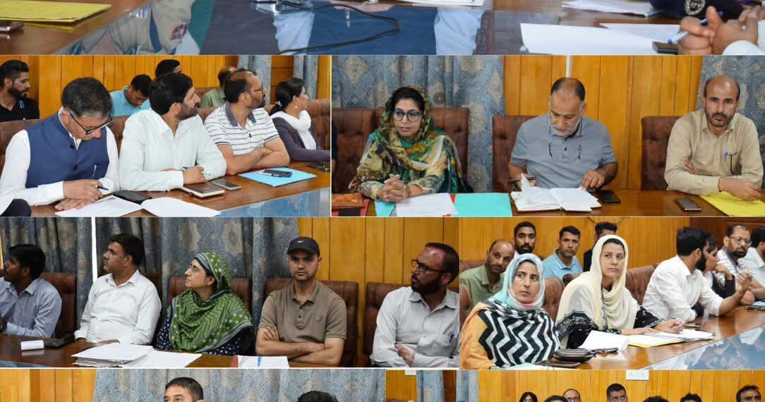 DC Pulwama Chairs District NCORD Meeting