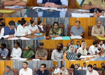 DC Pulwama Chairs District NCORD Meeting
