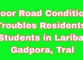 Poor Road Condition Troubles Residents, Students in Laribal Gadpora, Tral