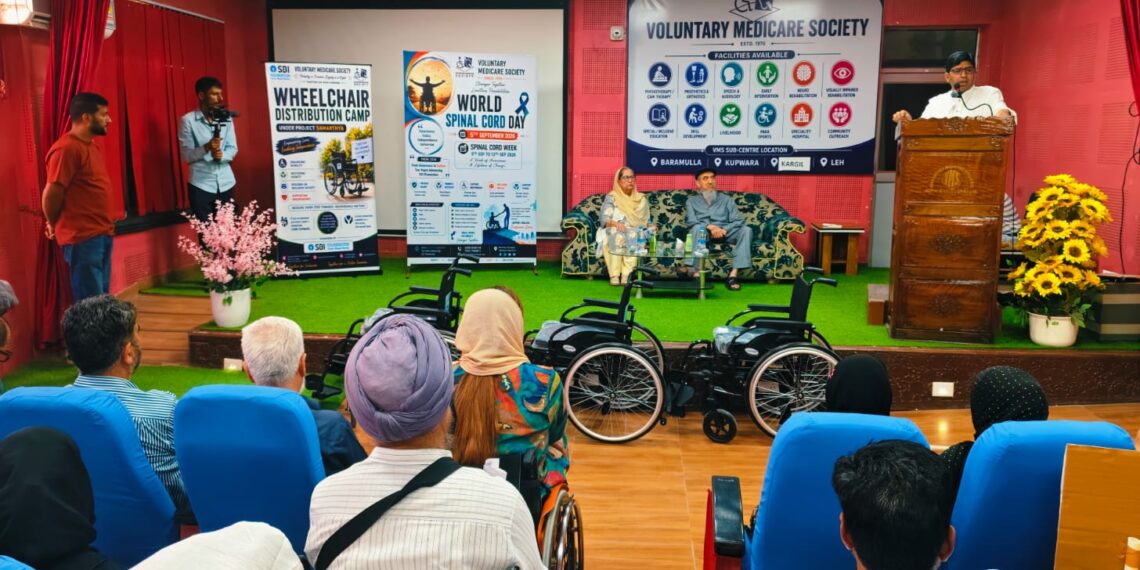 VMS Observes World Spinal Cord Injury Day with Awareness Rally and Wheelchair Distribution