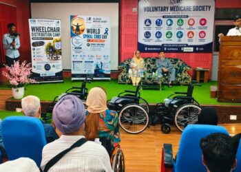 VMS Observes World Spinal Cord Injury Day with Awareness Rally and Wheelchair Distribution