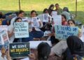 Veterinary Intern Doctors Continue Protest for Stipend Hike at SKUAST Shuhama
