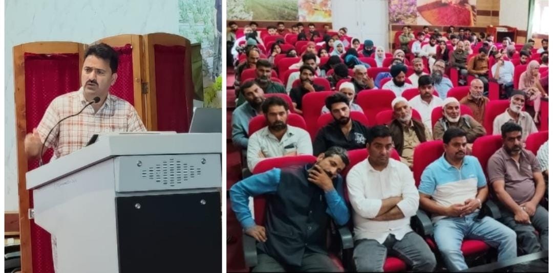 Awareness Programme on Biological Pest Control Held for Fruit Growers at KVK Pulwama