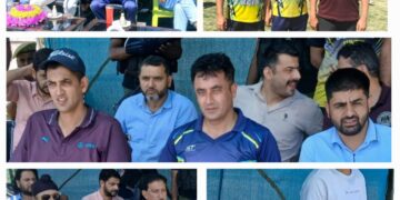 Mohammad Amin Shah Extends Heartfelt Congratulations to JKP Team Ganderbal under captaincy of DSP HQ Dr. Urfaan Dhar (JKPS) Fazul for Marvellous Knockout Victory