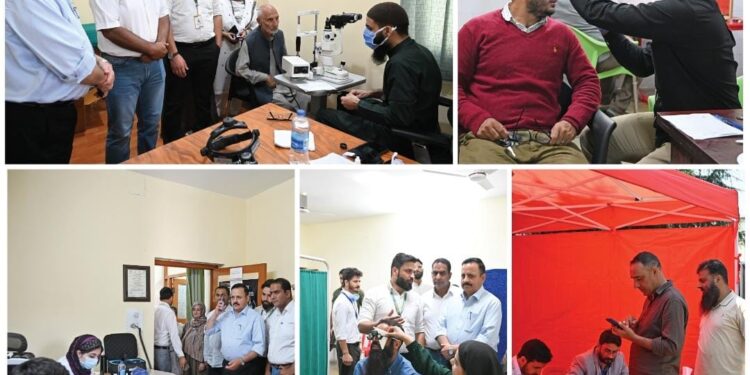 KU organises two-day mega eye screening and awareness camp