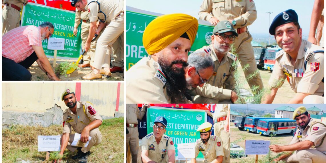 Plantation Drive Held at 23 JKAP IR Battalion Headquarters in Lethpora