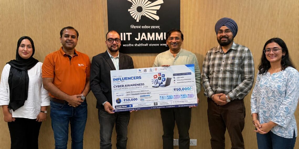 Director IIT Jammu Launches Social Media Influencer Programme to Take Cyber Awareness to Millions Across Jammu & Kashmir