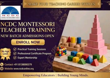 NCDC Announces Admissions for Montessori Education Course