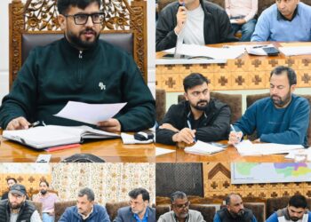 DC Kupwara chairs meeting to finalize Action Plan under Aspirational Block Programme for Keran
