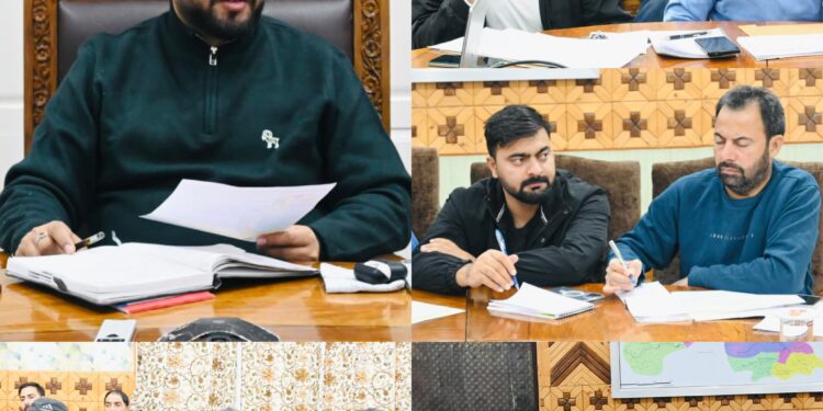 DC Kupwara chairs meeting to finalize Action Plan under Aspirational Block Programme for Keran
