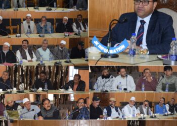 DC Pulwama holds stakeholder interaction on Public issues, Development, Social Welfare