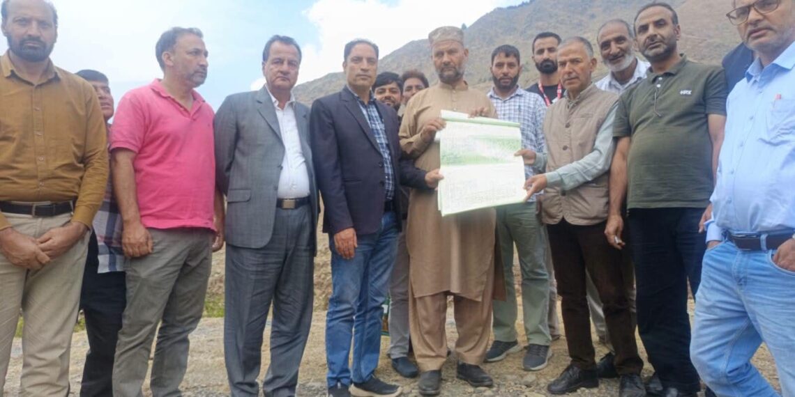 146 Kanal Land Handed Over to SKUAST-K for Advanced Agriculture Research Centre in Tral