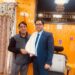 Umer Jaan Welcomes Newly Appointed DC Pulwama, K.K. Sidha