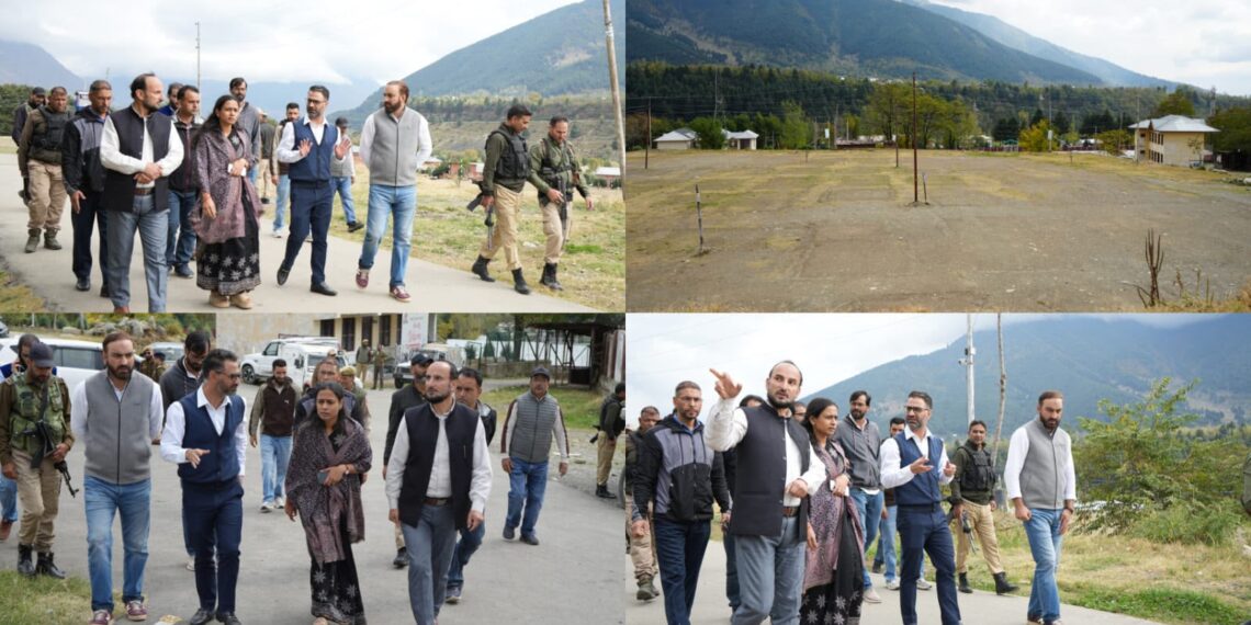 DC Ganderbal Inspects Manigam Transit Camp; Reviews Infrastructure and Facilities for Shri Amarnath Ji Yatra 2027