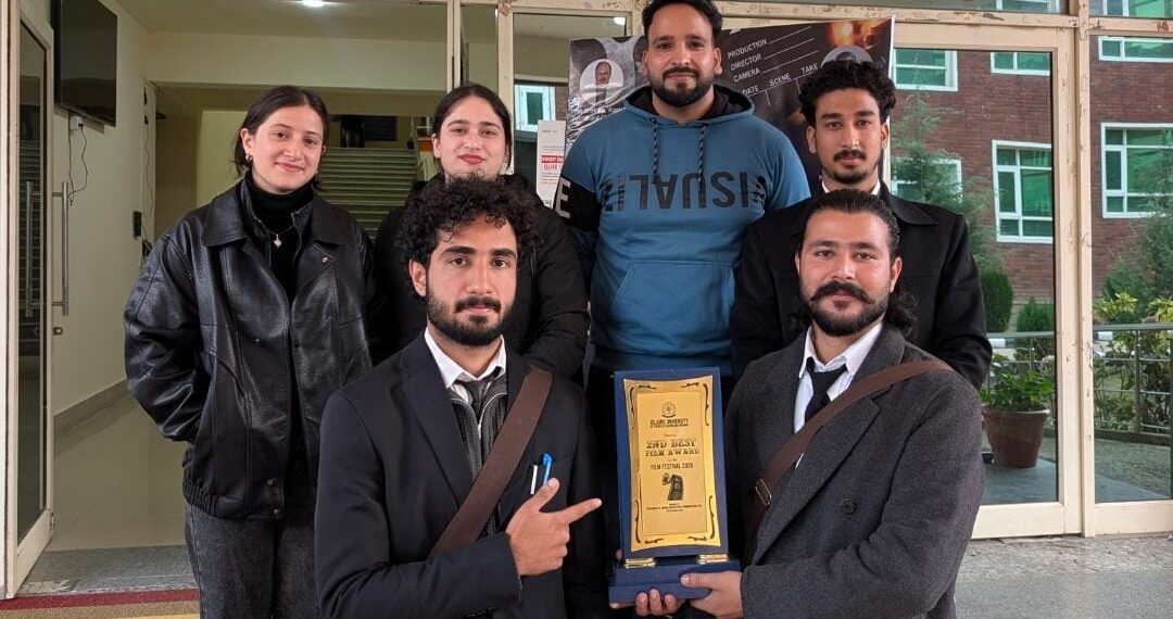 Amar Singh College’s Media Department secures second position at Film Festival 2026 at IUST
