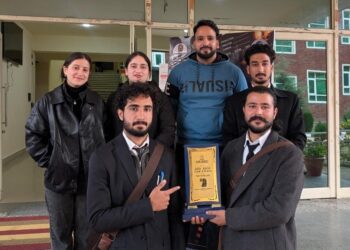Amar Singh College’s Media Department secures second position at Film Festival 2026 at IUST