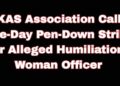 JKAS Association Calls One-Day Pen-Down Strike Over Alleged Humiliation of Woman Officer