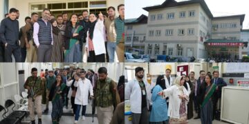 DC Ganderbal Inspects District Hospital; Reviews Patient Care, Infrastructure and Healthcare Facilities