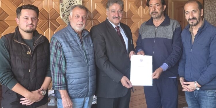 KFTA Seeks Intervention of CLP Leader Jenab Ghulam Ahmad Mir on Parallel Film Festival and Doordarshan Crisis