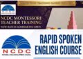 NCDC Invites Applications for Montessori Teacher Training, Rapid Spoken English Courses