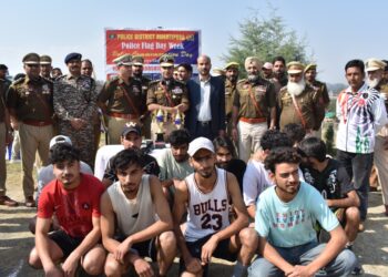 SSP Awantipora Inaugurates Badminton (Girls) and Volleyball (Boys) Tournaments at DPL Awantipora