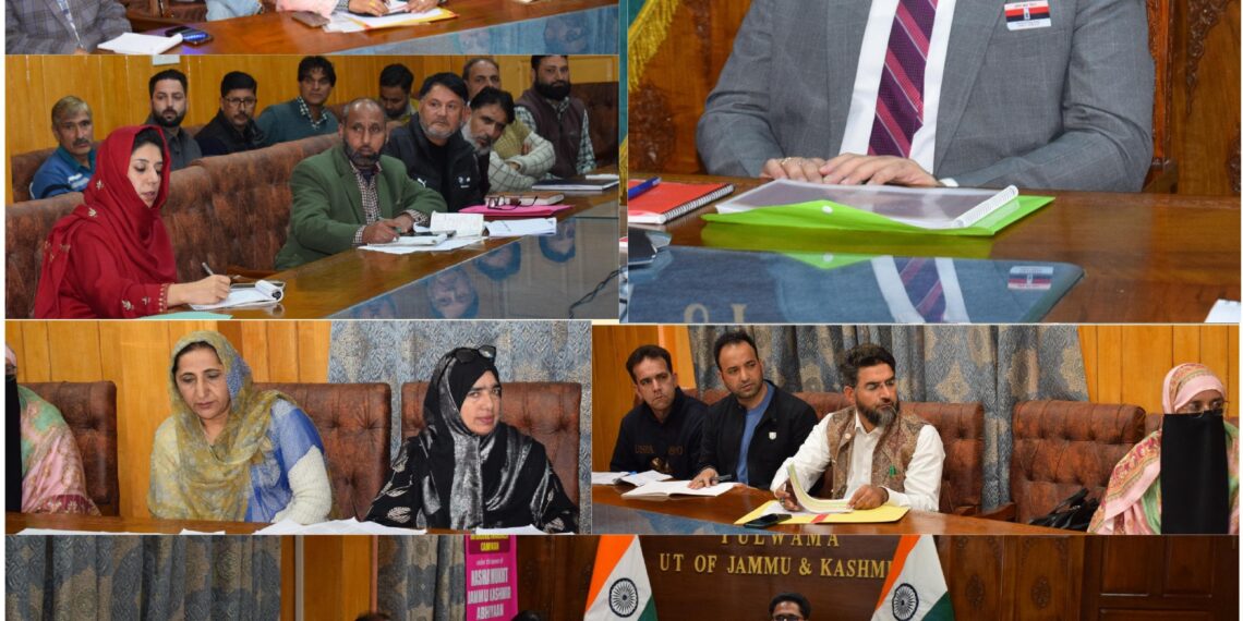 DC Pulwama Kuldeep Krishan Sidha Reviews Education Sector