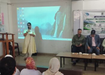 District-Level Workshop on Tobacco-Free Generations Held in Pulwama