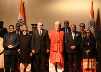 LG administered oath of office and secrecy to newly appointed ministers of the J&K government’s council of ministers